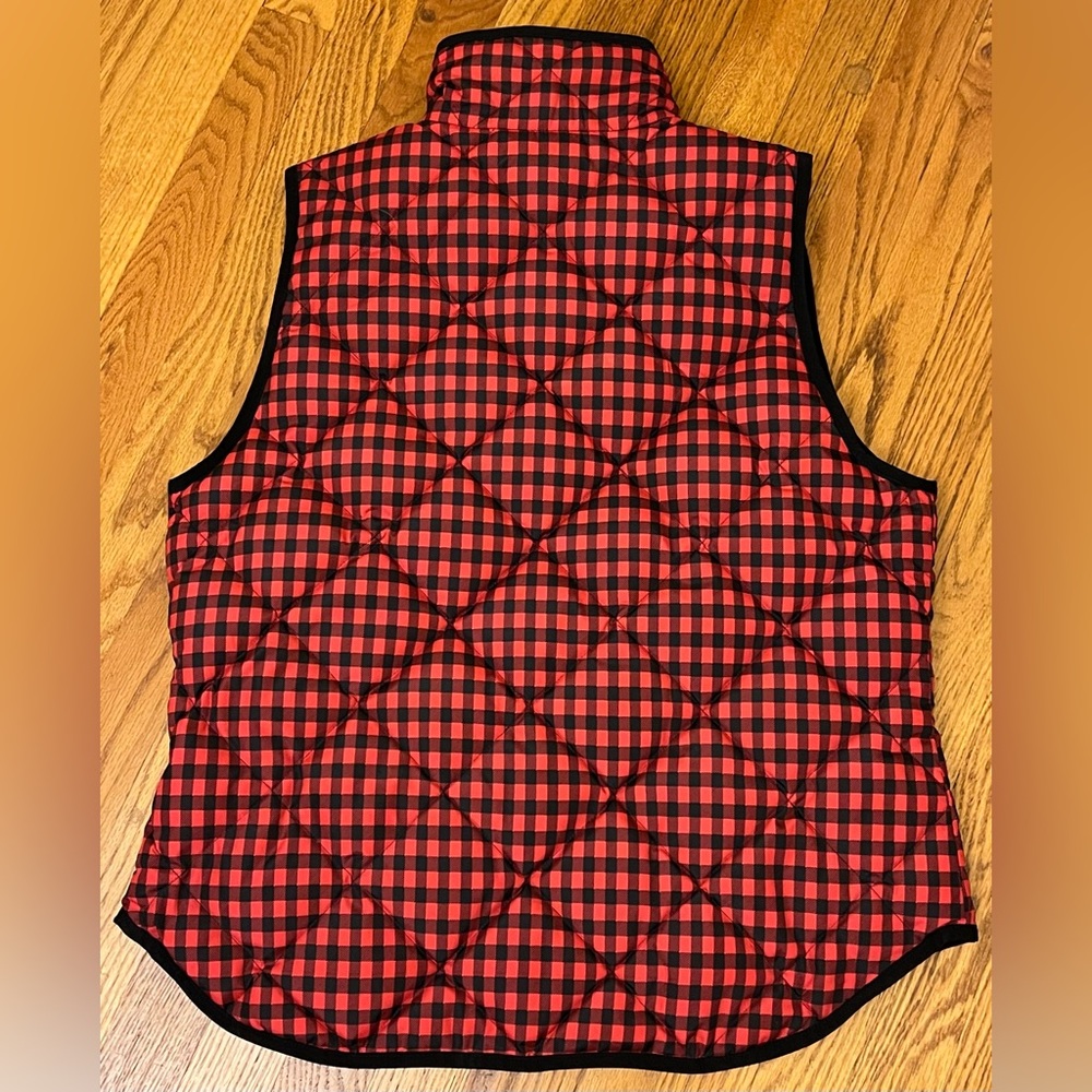 Like New! J.Crew Herringbone Excursion Down Vest - image 6